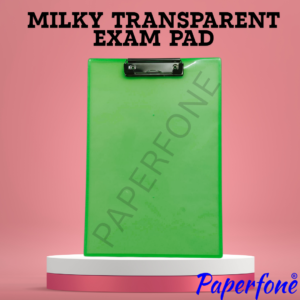 Exam Pad Unbreakabe Milky (Color)